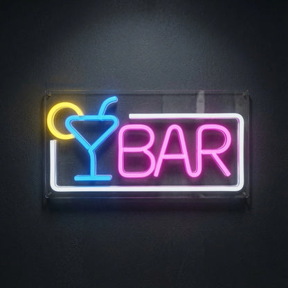 Bar Business LED Neon Sign Wall Decor - 02 High-Converting Product Image