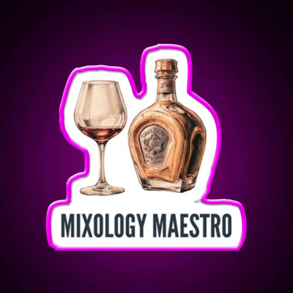 Bar Chef Man Cave Bar Led Neon Sign Rgb Color