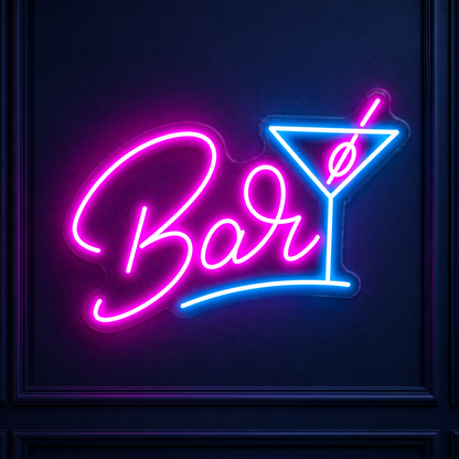 Bar Cocktail LED Neon Sign
