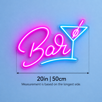 Bar Cocktail LED Neon Sign