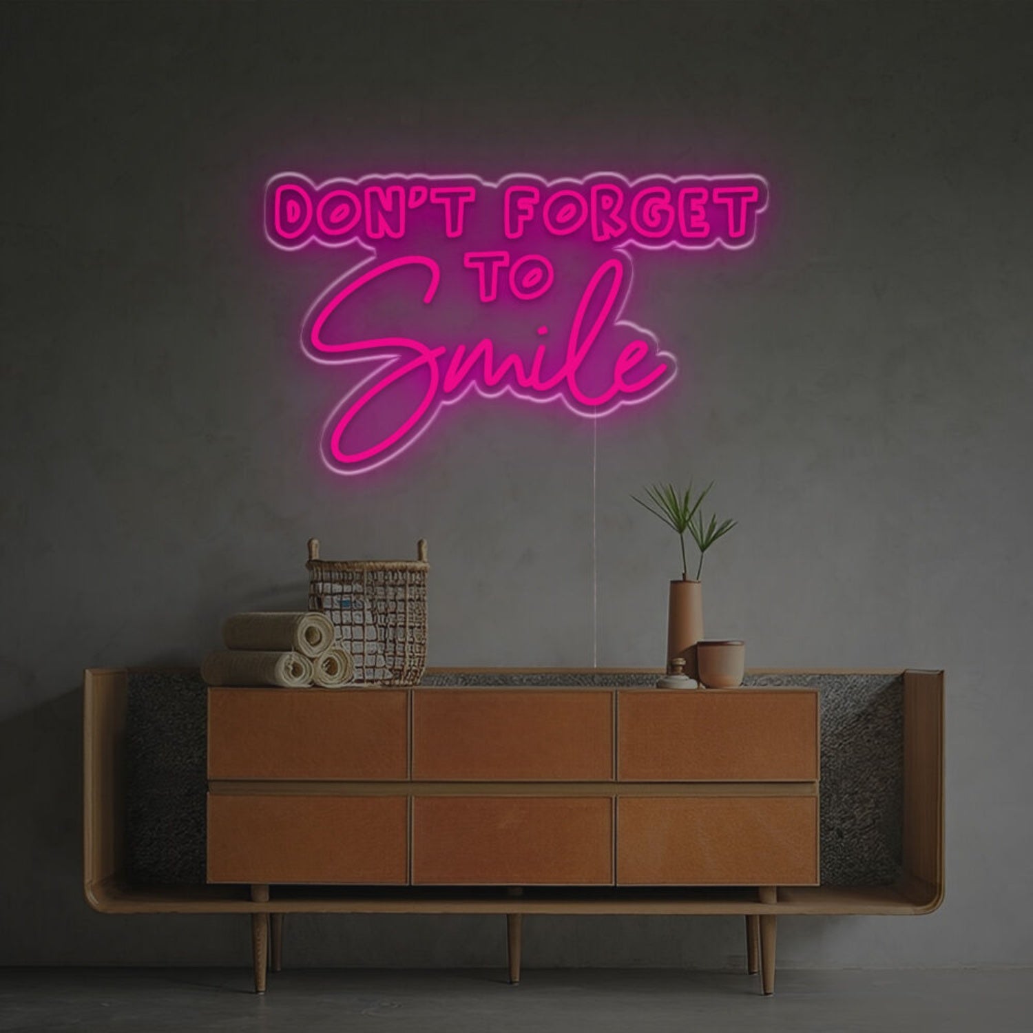 Bar Dont Forget To Smile Led Neon Sign | Shineneon