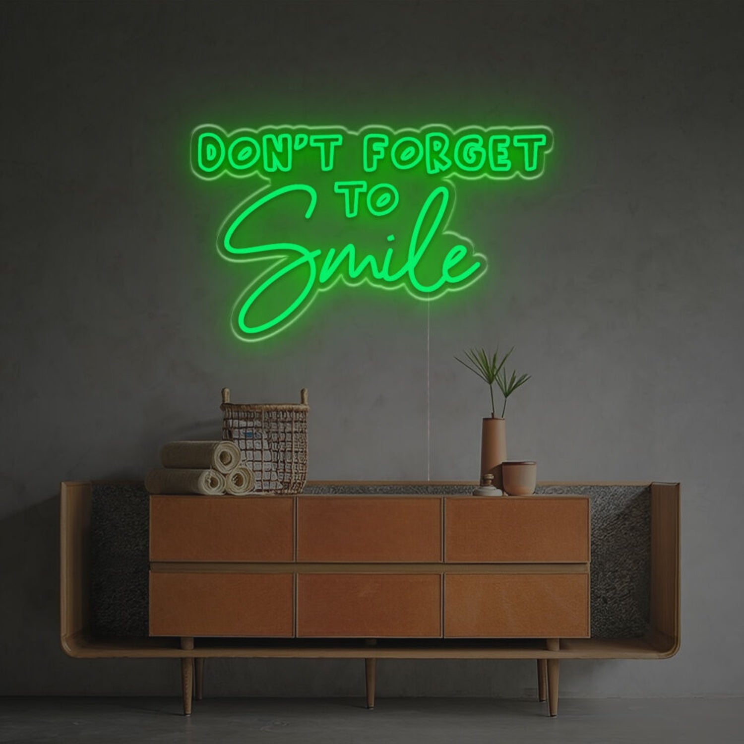 Bar Dont Forget To Smile Led Neon Sign | Shineneon
