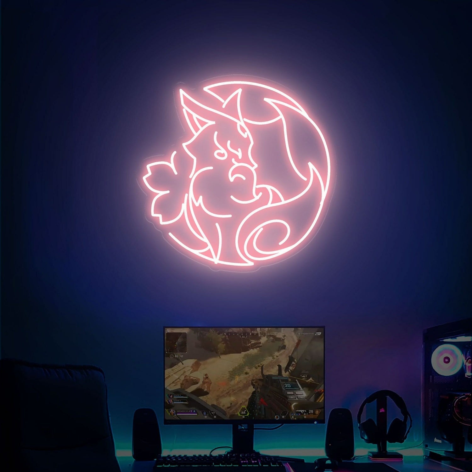 Bar Fan Genshin Eightfold Son Of God Constellation Led Neon Sign - Shineneon