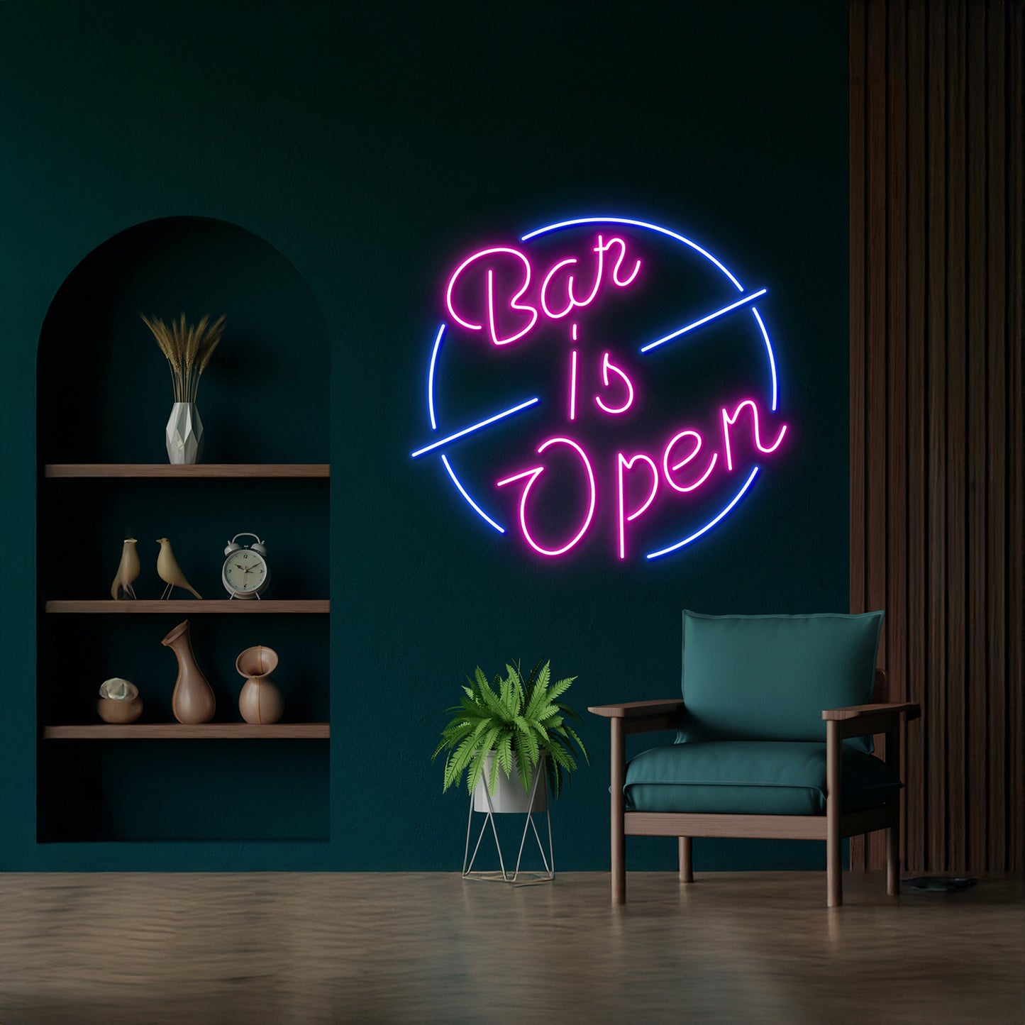 Bar Is Open Neon Sign