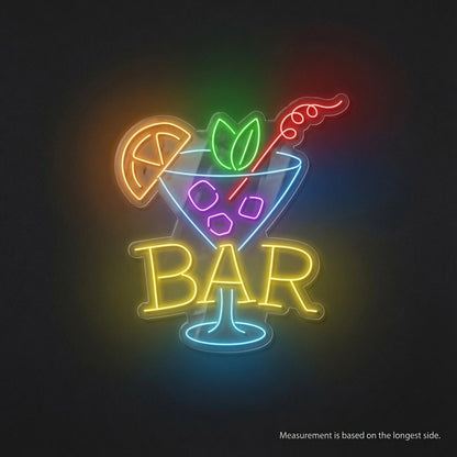 Bar LED Neon Sign Living Room Decor - 04 Size Image
