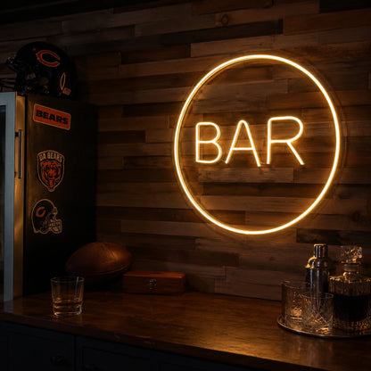 Bar LED Neon Sign Wall Neon Sign - 03 Real Lifestyle Scene