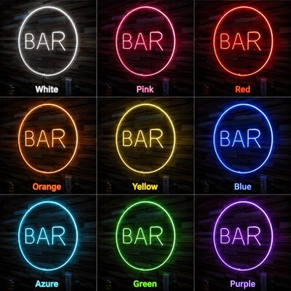 Bar LED Neon Sign Wall Neon Sign - 05 Color Grid