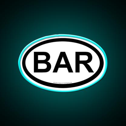 Bar Location Man Cave Bar Led Neon Sign Rgb Color