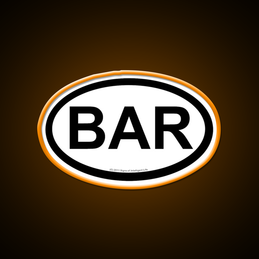 Bar Location Man Cave Bar Led Neon Sign Rgb Color