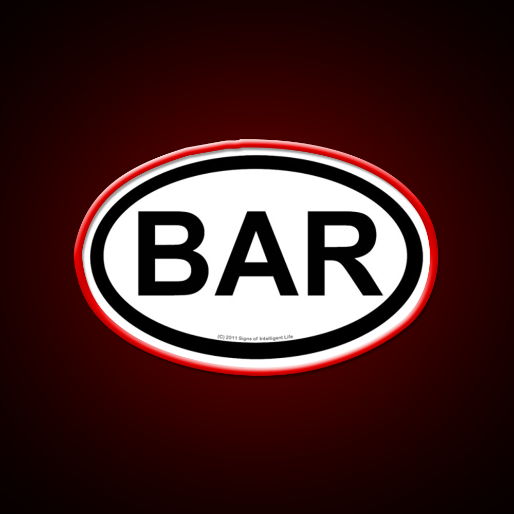 Bar Location Man Cave Bar Led Neon Sign Rgb Color