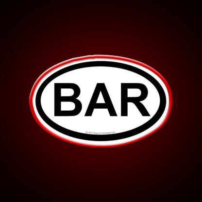 Bar Location Man Cave Bar Led Neon Sign Rgb Color
