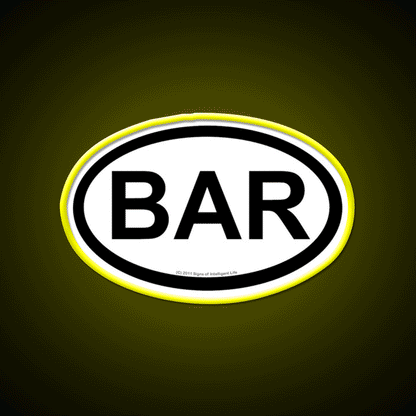 Bar Location Man Cave Bar Led Neon Sign Rgb Color