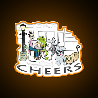 Bar Man Cave Bar Led Neon Sign Rgb Color