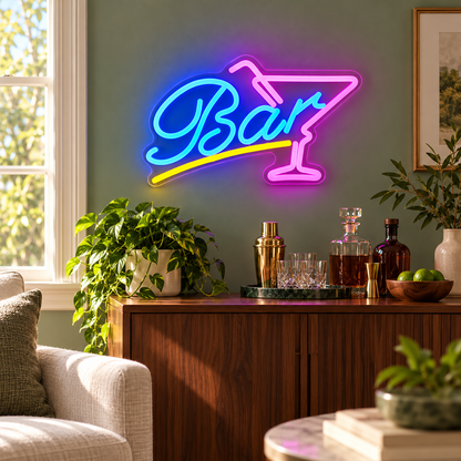 Bar Martini LED Neon Sign