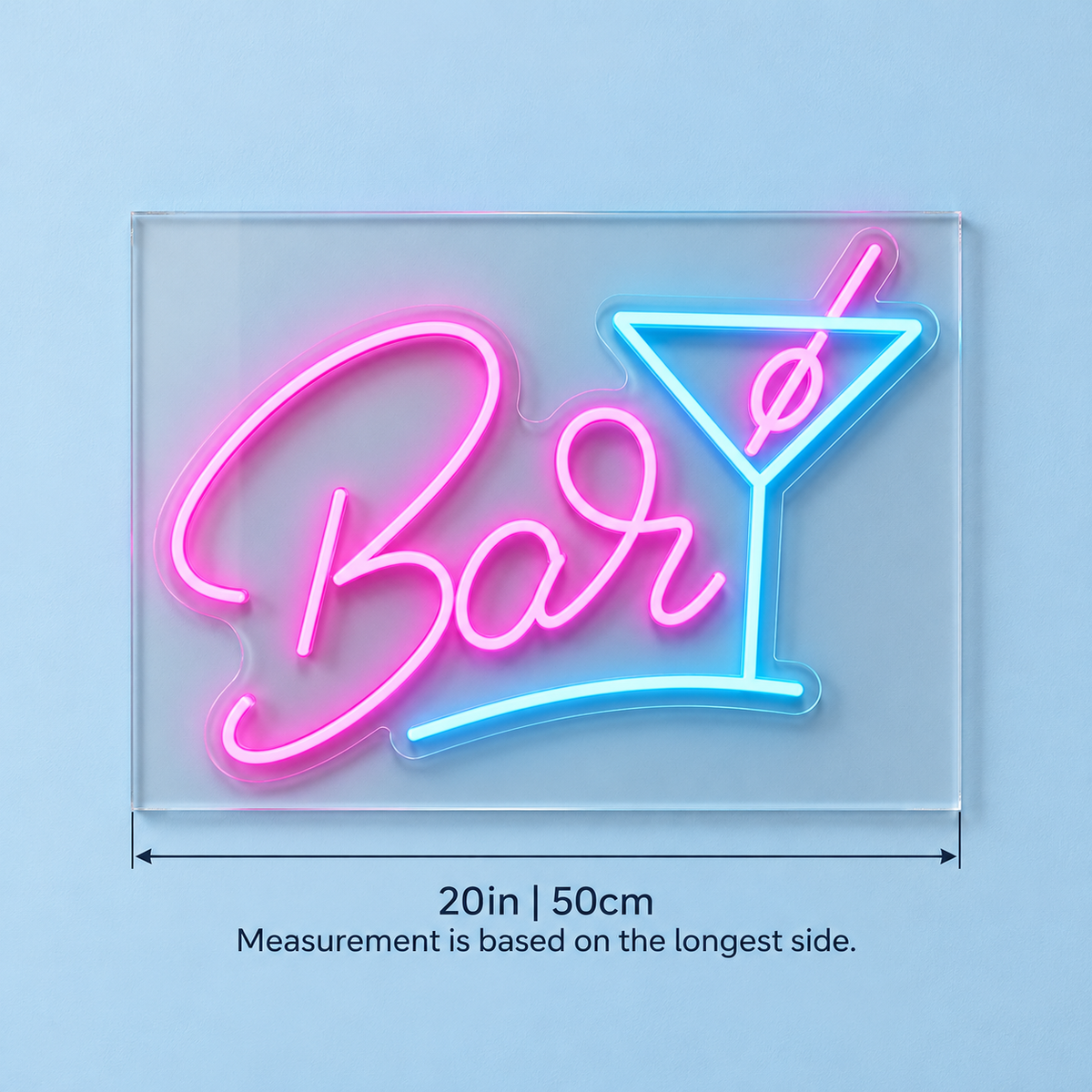 Bar Martini LED Neon Sign