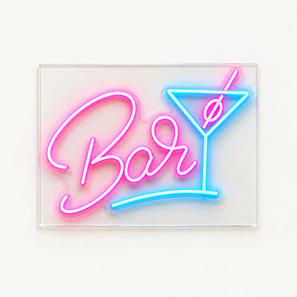 Bar Martini LED Neon Sign