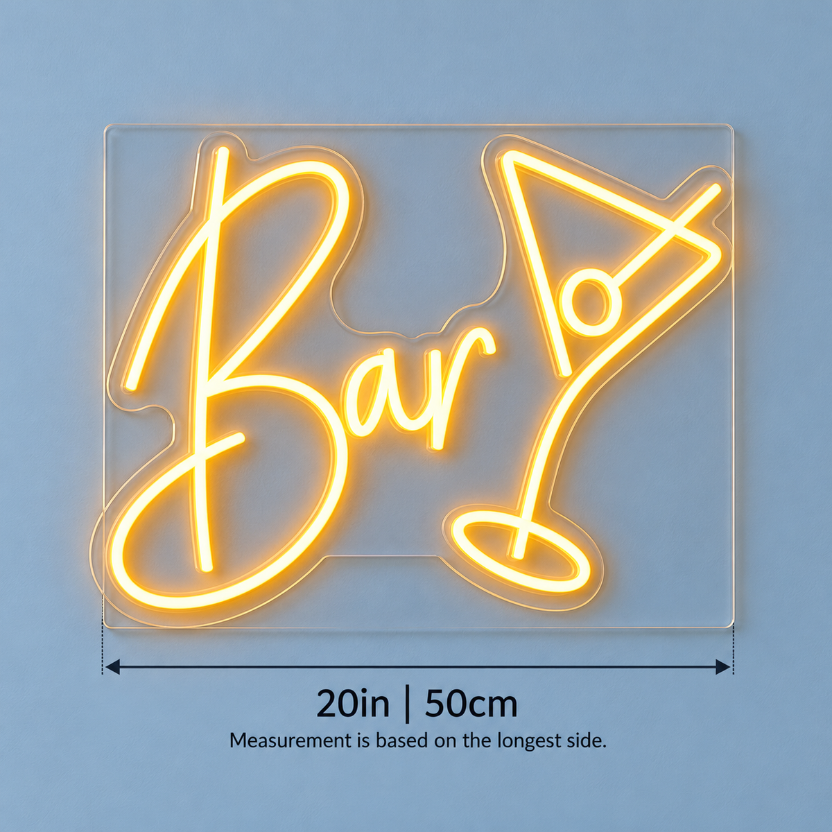 Bar Martini LED Neon Sign