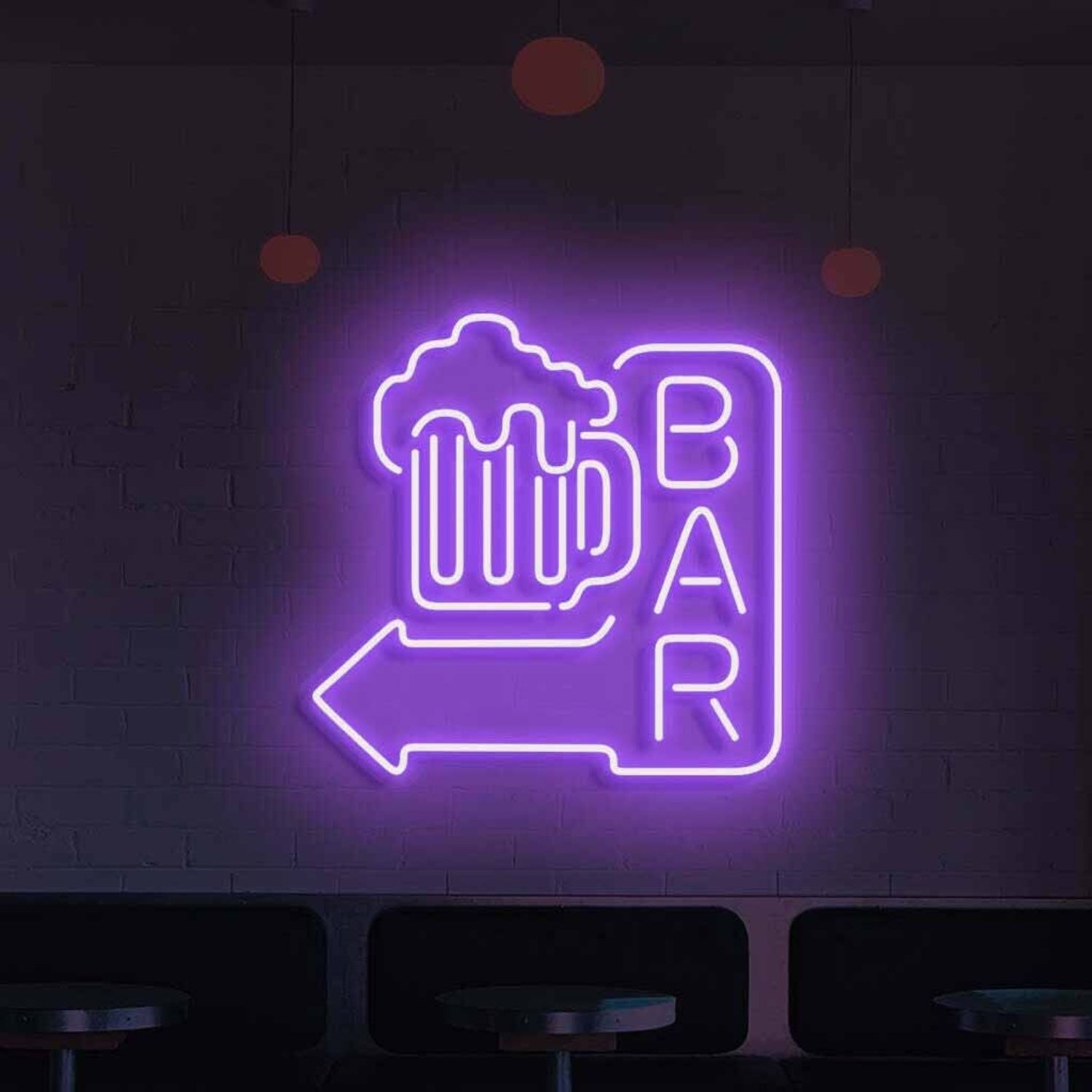 Bar Neon Chic For Trendy Nightspots | Shineneon