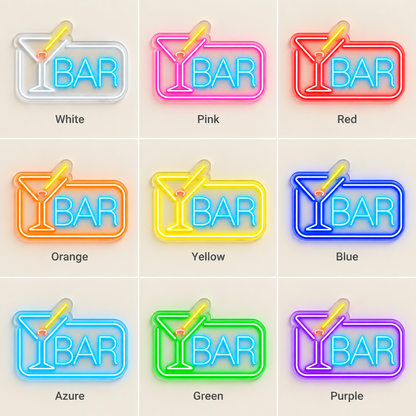 Bar LED Neon Sign