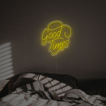 Bar Office With The Good Times Led Neon Sign | Shineneon
