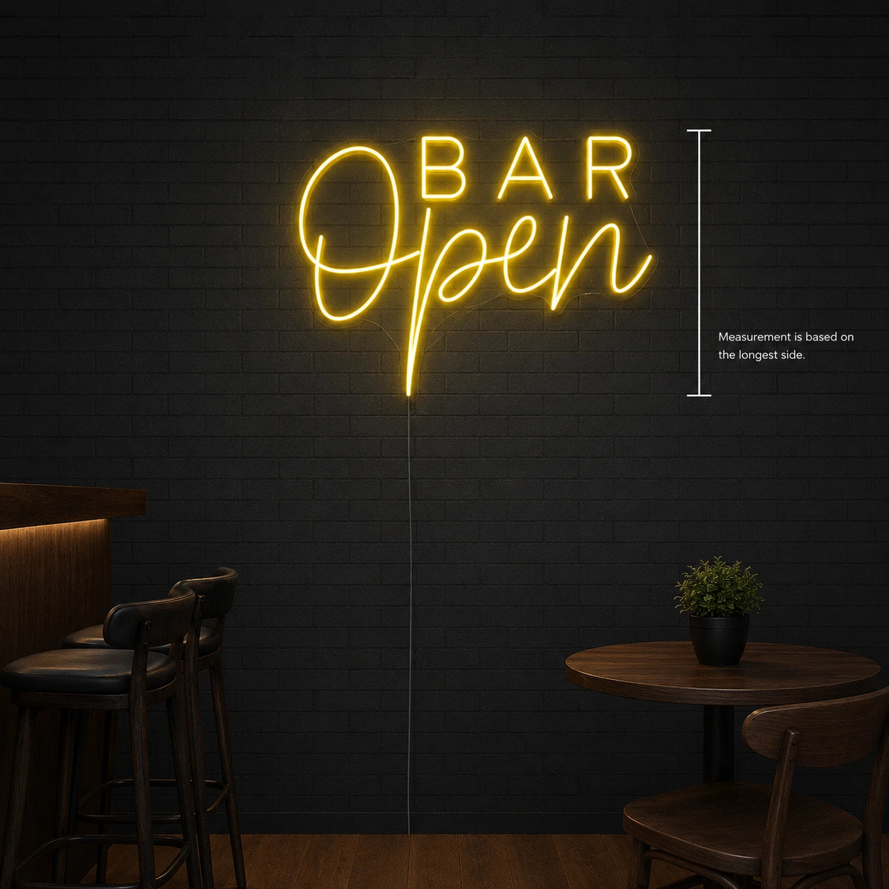 Bar Open LED Neon Sign - 04 Size Image