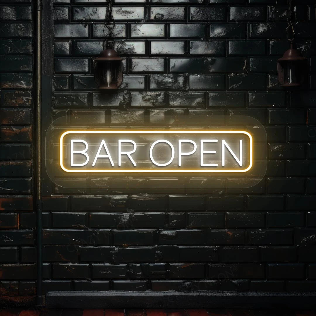 Bar Open Led Neon Sign For Business | Shineneon