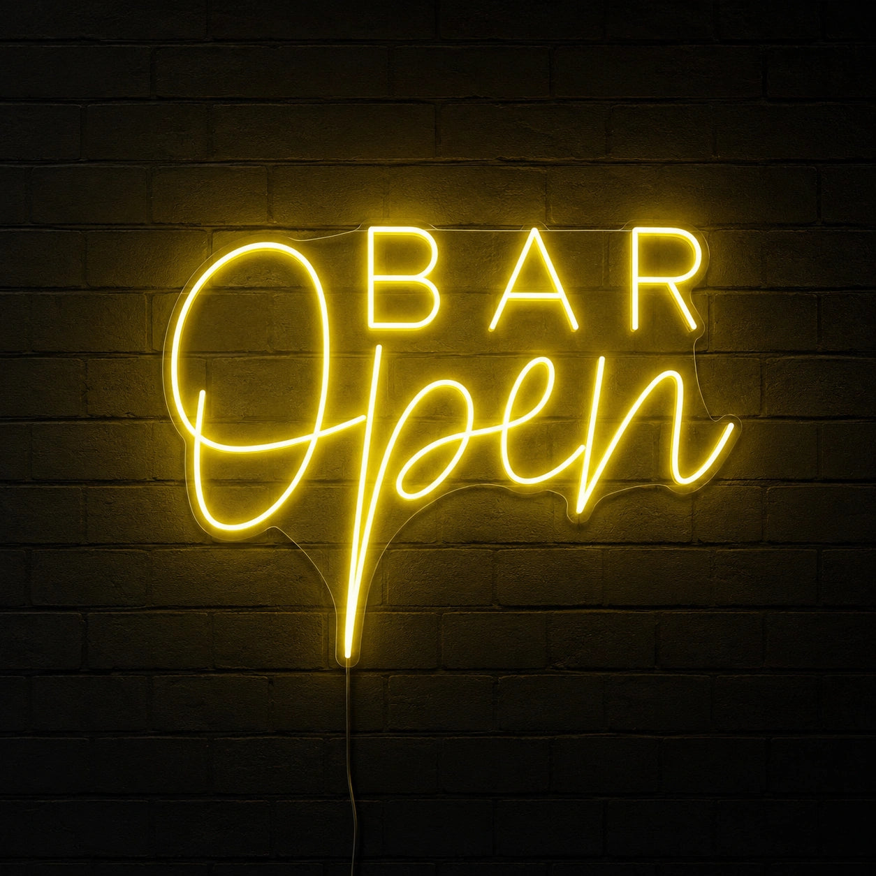 Bar Open LED Neon Sign Wall Neon Sign - 01 Original Product Image