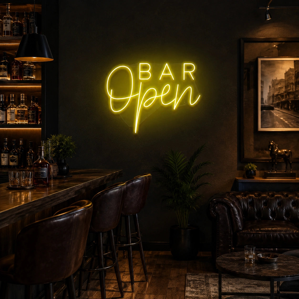 Bar Open LED Neon Sign Wall Neon Sign - 02 High-Converting Product Image