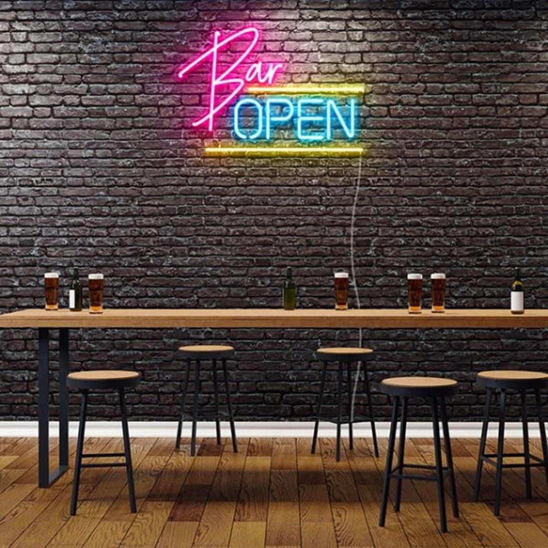 Bar Open Led Sign Business Neon Sign - Shineneon