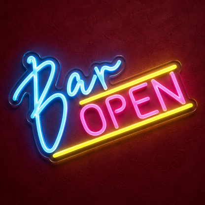 Bar Open LED Neon Sign