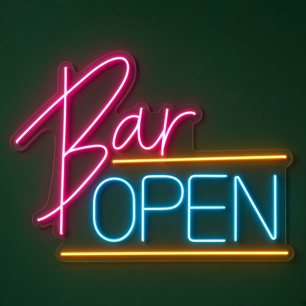 Bar Open LED Neon Sign