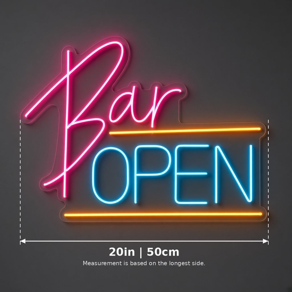 Bar Open LED Neon Sign