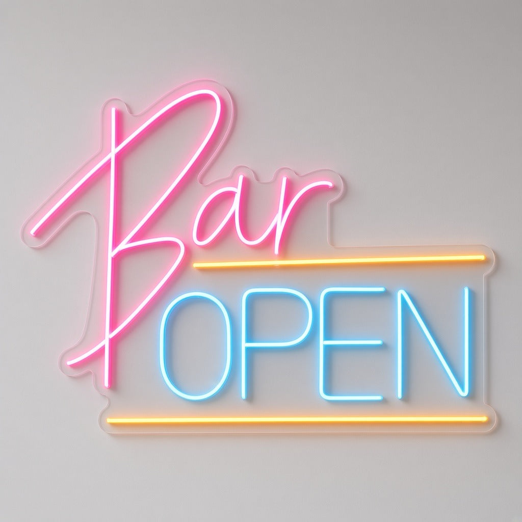 Bar Open LED Neon Sign
