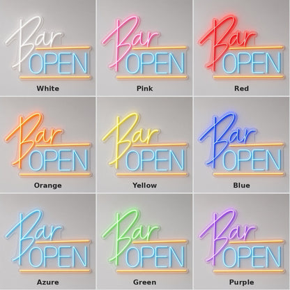 Bar Open LED Neon Sign