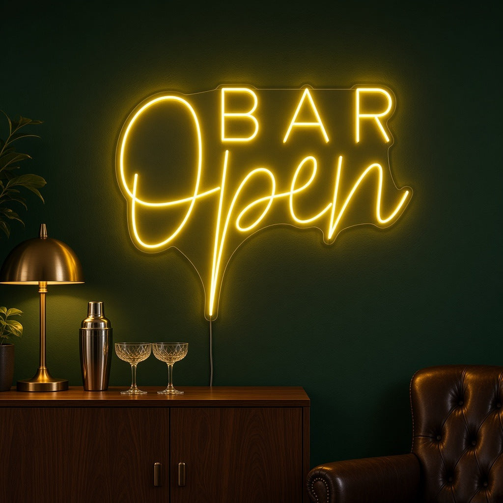 Bar Open LED Neon Sign