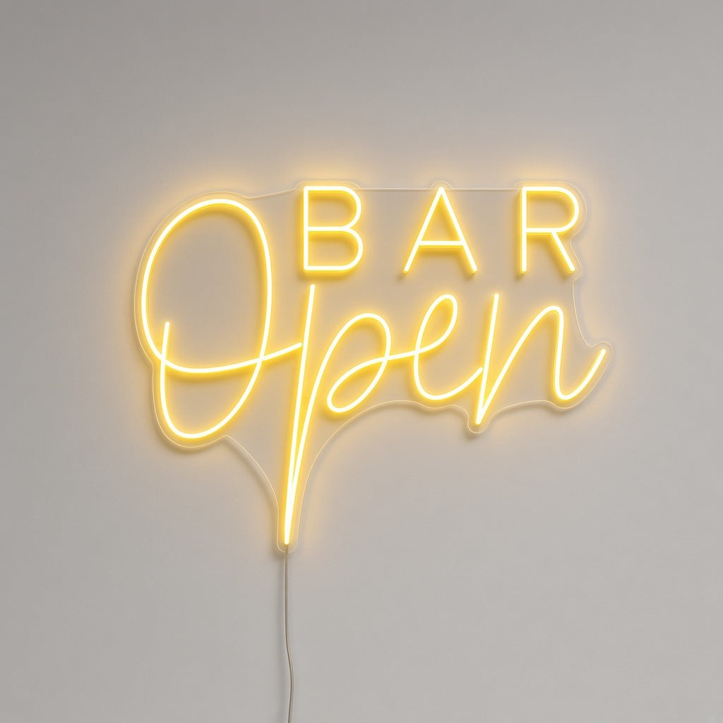 Bar Open LED Neon Sign