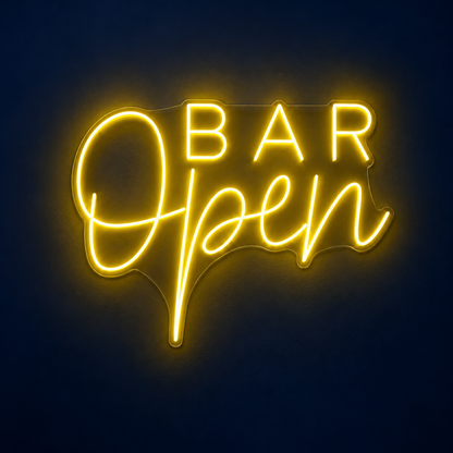 Bar Open LED Neon Sign