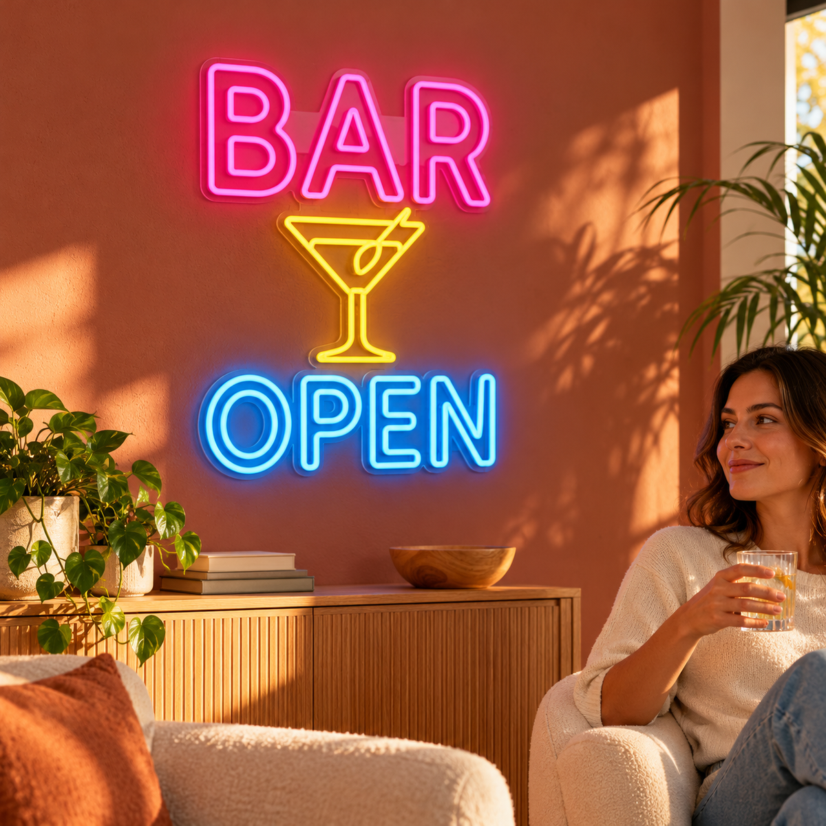 Bar Open LED Neon Sign