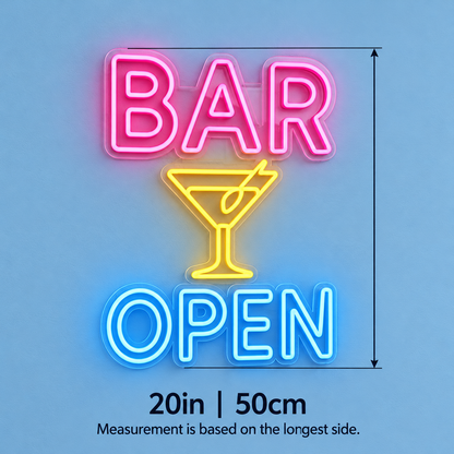 Bar Open LED Neon Sign
