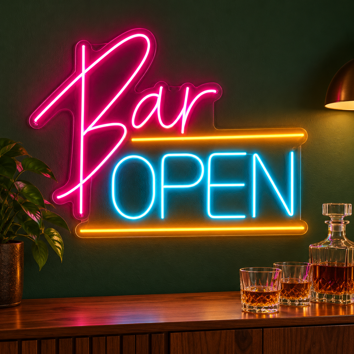 Bar Open LED Neon Sign