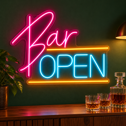 Bar Open LED Neon Sign