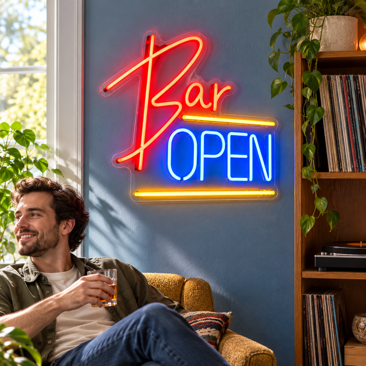 Bar Open LED Neon Sign