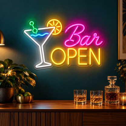 Bar Open LED Neon Sign