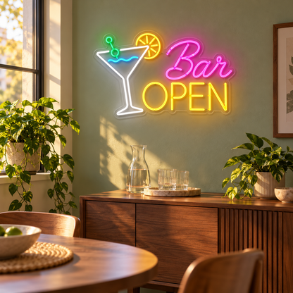 Bar Open LED Neon Sign