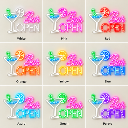 Bar Open LED Neon Sign