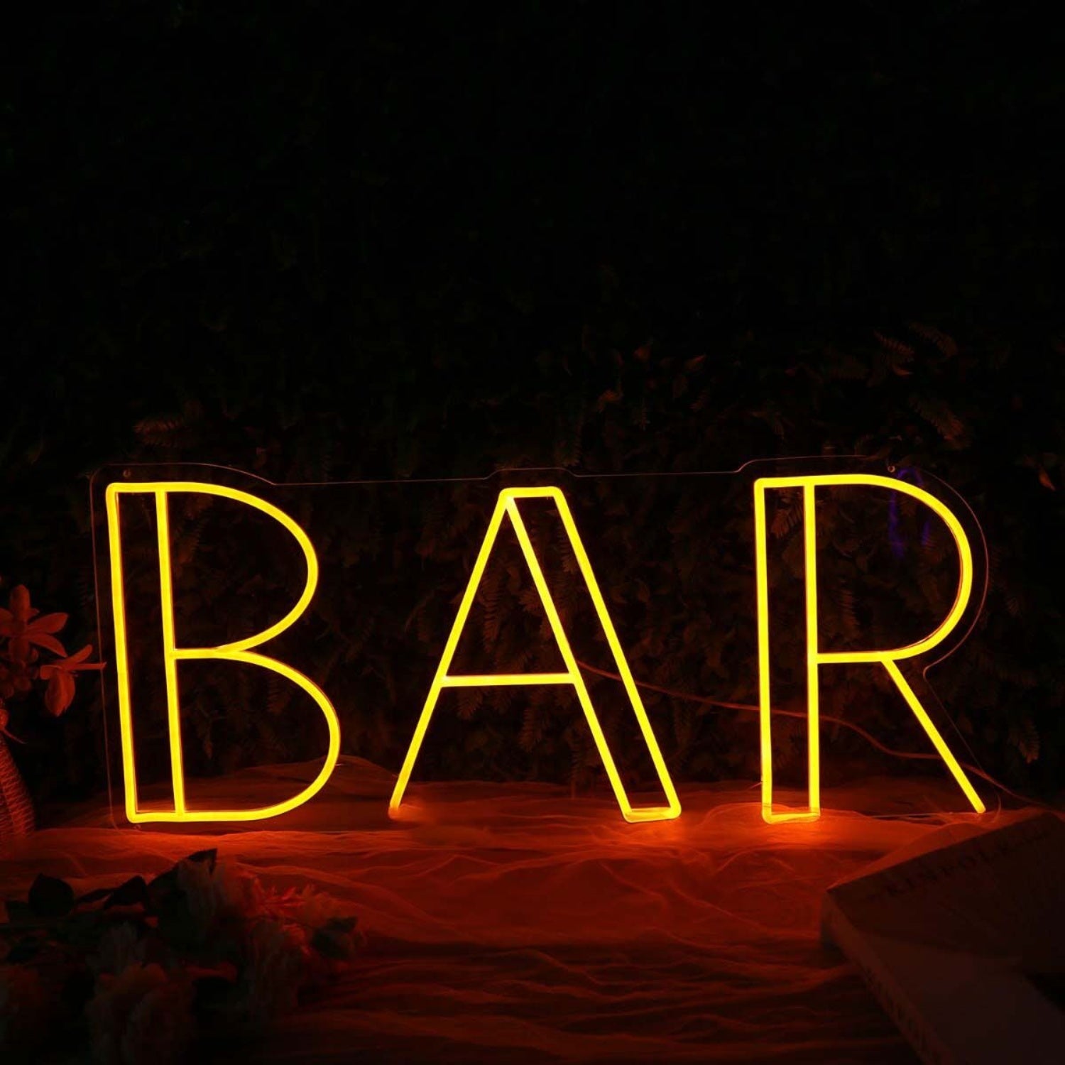 Bar Orange Custom Neon Sign | Shineneon