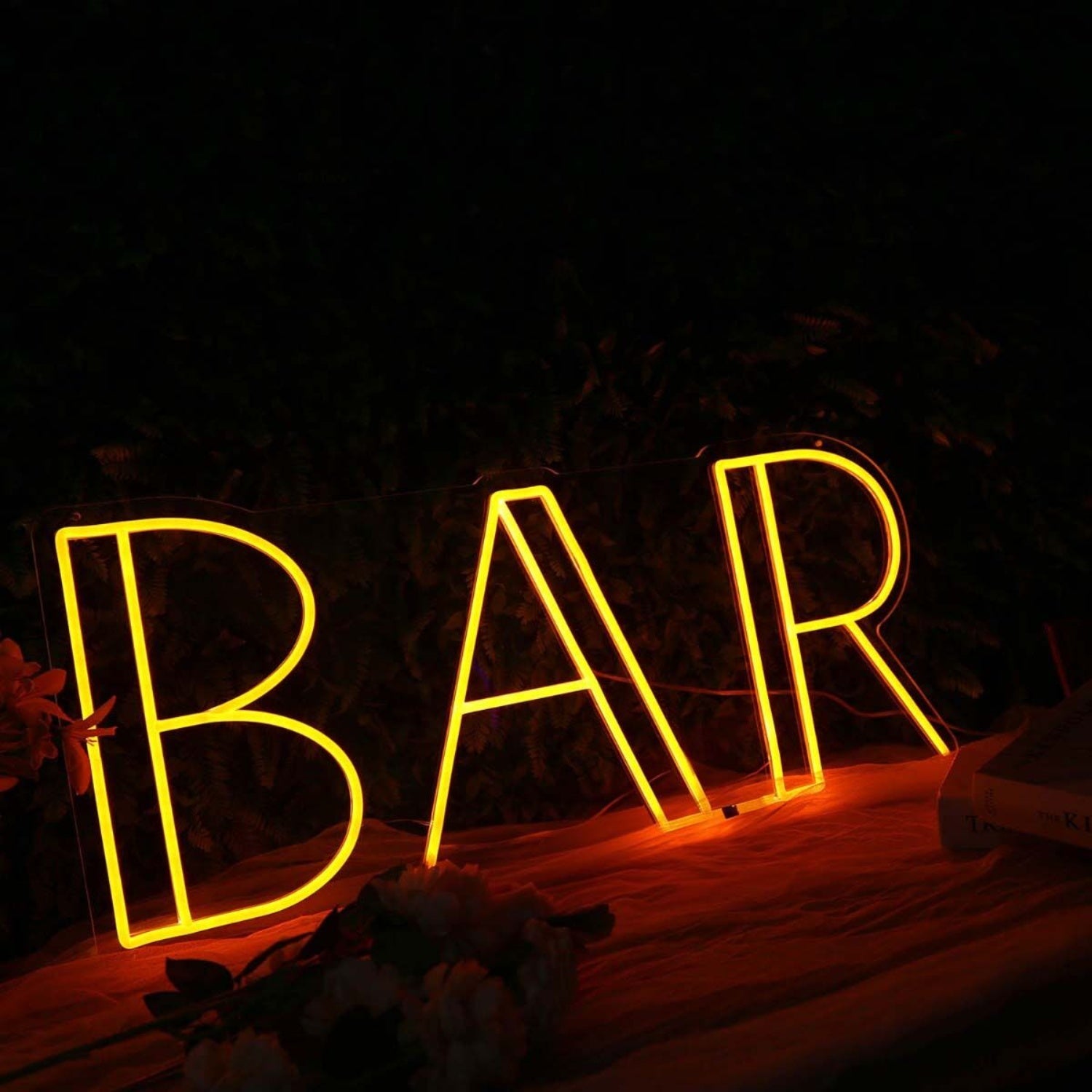 Bar Orange Custom Neon Sign | Shineneon