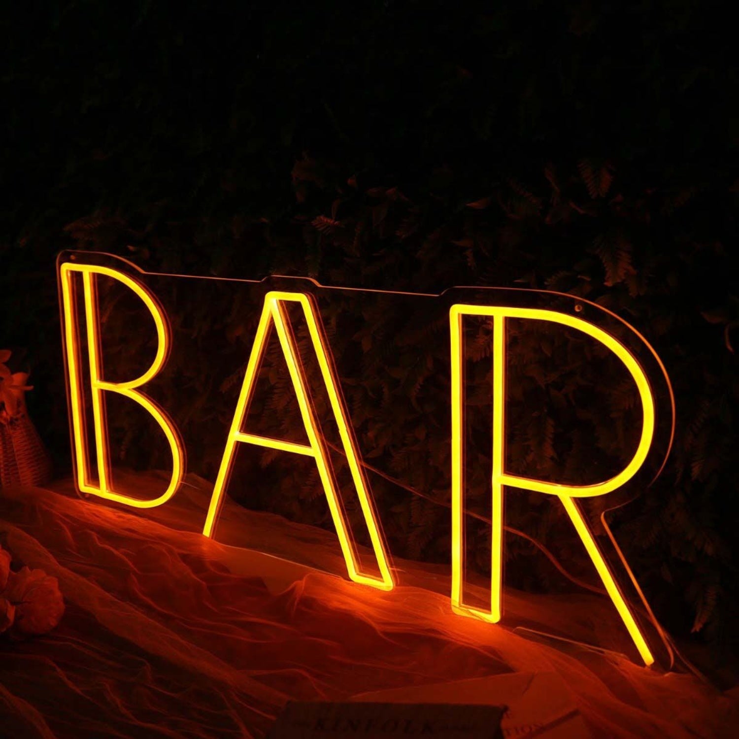 Bar Orange Custom Neon Sign | Shineneon
