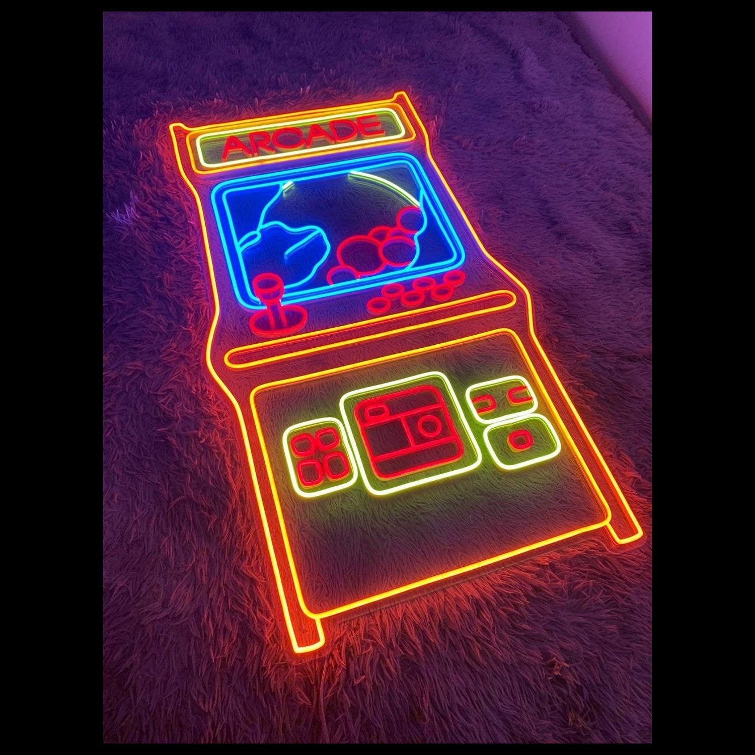 Bar Party Arcade Machine Led Neon Sign Game - Shineneon
