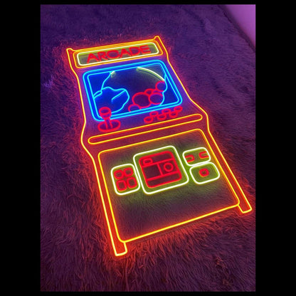 Bar Party Arcade Machine Led Neon Sign Game - Shineneon